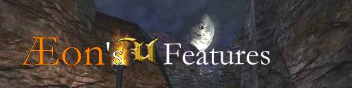 Æon's Unreal Features Page Logo