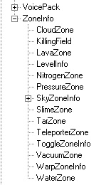 Zone Actor Browser
