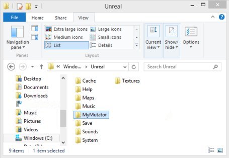 Folder Setup