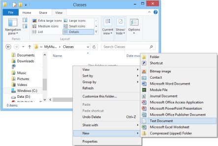 File Setup
