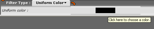 The Filter editor