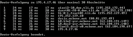 tracert