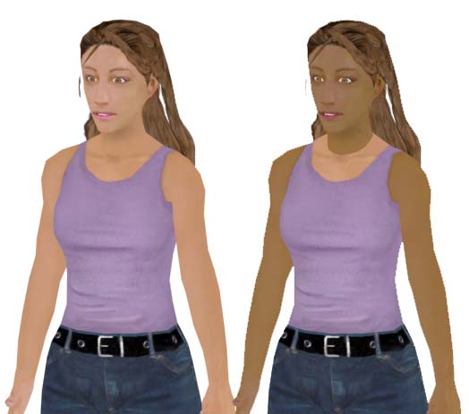 skin color swap