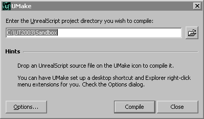 [UMake launcher]