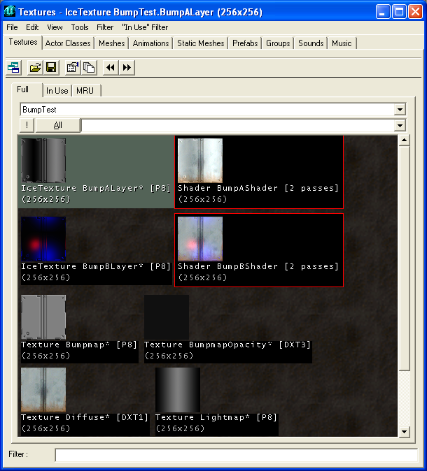 Importing the textures