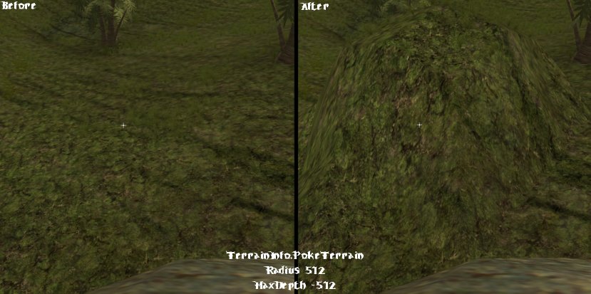 PokeTerrain Example with MaxDepth=-512