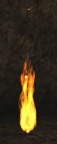 Simple Torch created using RParticles