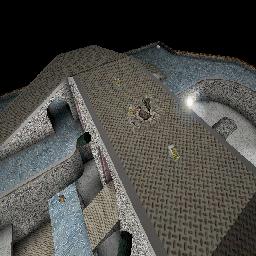 This is not a boring space to go for a weapon. You have to climb up into an open area and notice the brush sinking underneath the weapon.