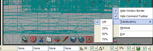 Last build comes with new features like gui tweaks to reduce the gui size.