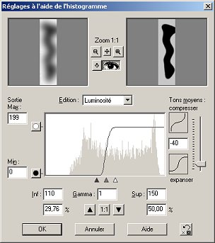 highlighting the shores with PSP