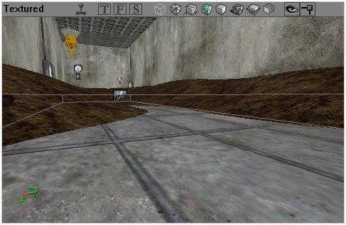 the water volume is placed at mid-height of the terrain