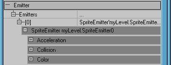 The object reference now holds an object. Note the darker grey background for the inline object and its property groups.