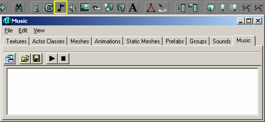The Music Browser in its complete uselessness...