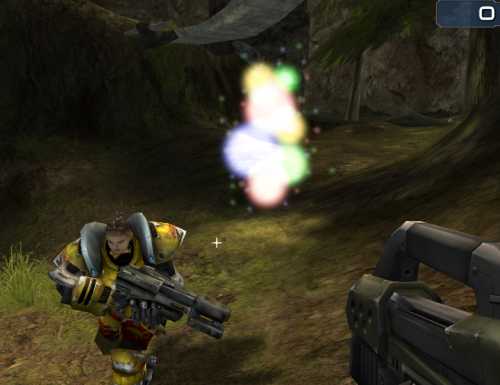 A mockup of Yog-Sothoth hunting down a player