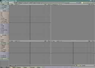 4 viewports: Right, Perspective, Front, Top